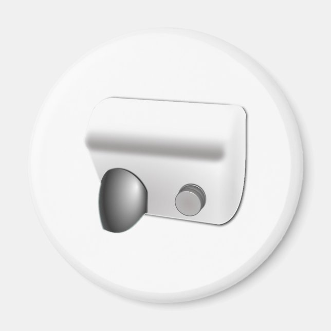 Heißlufttrockner Magnet (Vorne)