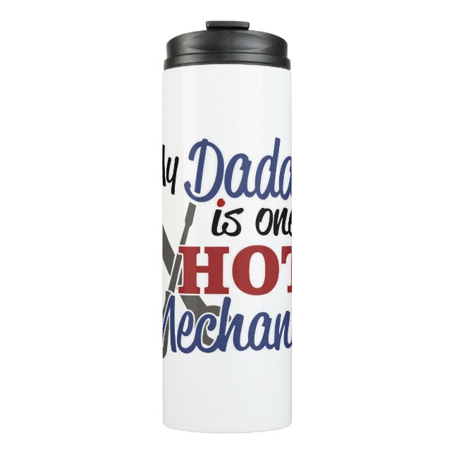 Heißmechanischer Vater Thermosbecher (Vorderseite)