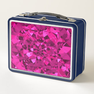 Heißrosa Edelstein Lunchbox