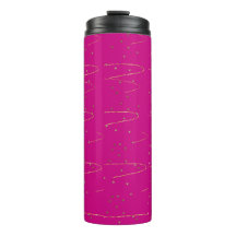 Heißrosa Gold Celestial Thermotumbler
