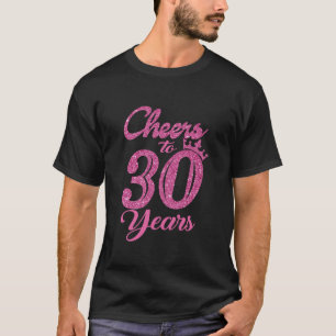 Heißt bis 30 Jahre alt 30. Geburtstag Funny Drinki T-Shirt