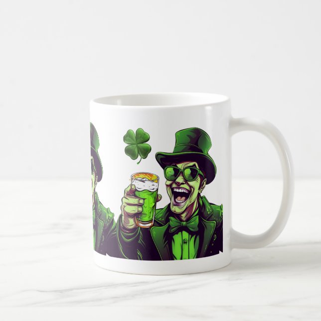 "Heißt St. Patricks Geist!" Kaffeetasse (Rechts)