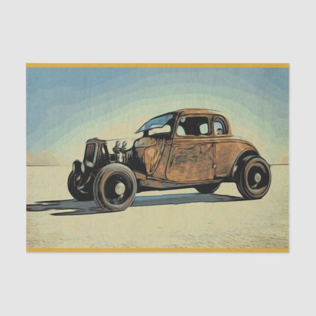 Heißwagen Seidenpapier (Vorderseite)