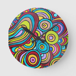 Heißwasseranlegestelle, 8" runder Akrylus Runde Wanduhr