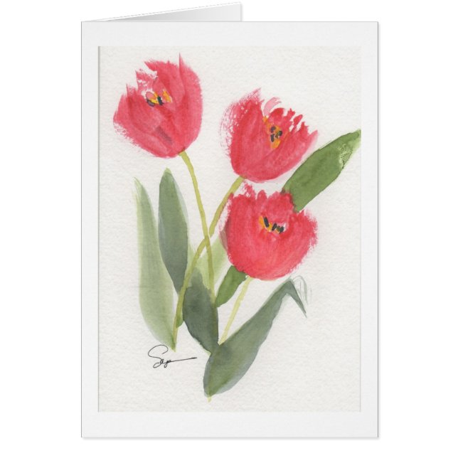 Heitre Frühlings-Tulpen (Vorne)