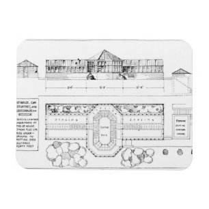 Heizanlage für ein Haus, einen Wintergarten und ei Magnet