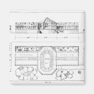 Heizanlage für ein Haus, einen Wintergarten und ei Magnet