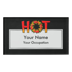 HEIZEN NAMENSCHILD