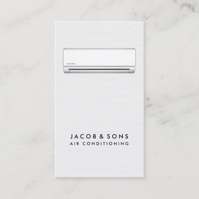 Heizlüftung Klimaanlage HVAC Visitenkarte (Vorderseite)