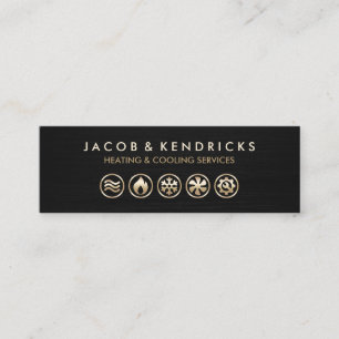 Heizlüftung Klimaanlage Visitenkarte