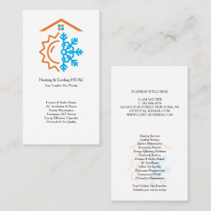 Heizung Klimaanlagen Experten HLK Visitenkarte