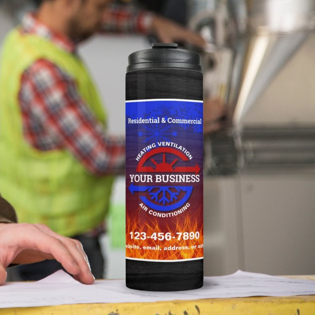 Heizung und Luft mit Klimaanlage Thermosbecher (Von Creator hochgeladen)