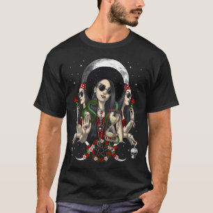 Hekate Dreifache Mondgöttin T-Shirt
