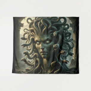 Hekate Goddess of the Crossroads Ghosted Spirits Wandteppich