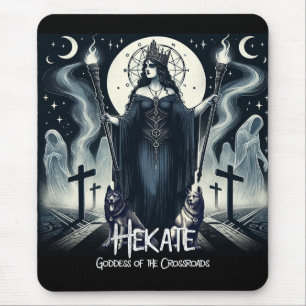Hekate Göttin der Scheidewege Geister Mousepad