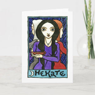 Hekate Greeting Card Karte