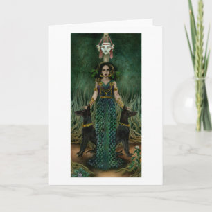 Hekate of the Crossroads Greeting Card Karte