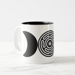 Hekate Witchcraft Zwei-Tone-Kaffee-Tasse Zweifarbige Tasse
