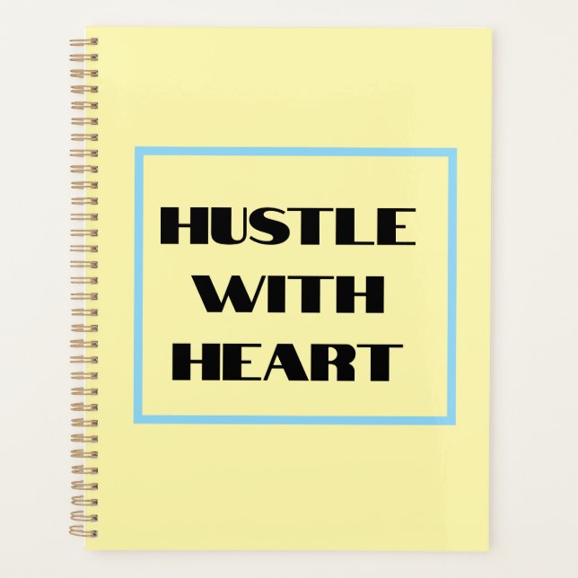 Hektik mit Herz inspirierenden Frauen-Planer Planer (Vorderseite)