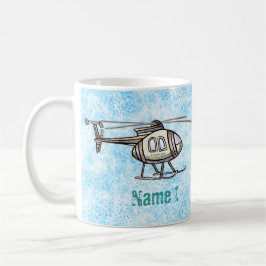 Hektische Helikopter-Tasse Kaffeetasse