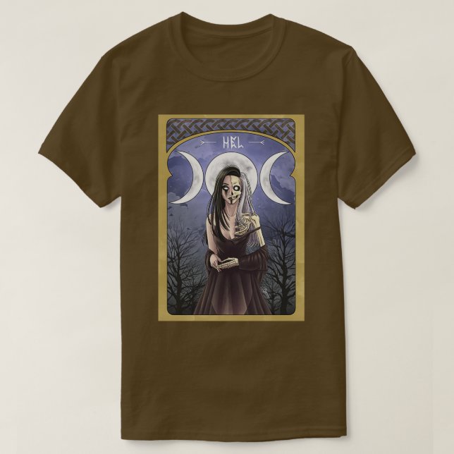 Hel Goddess of Death T-Shirt (Design vorne)