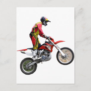 Helaines Dirt Cycle Postkarte