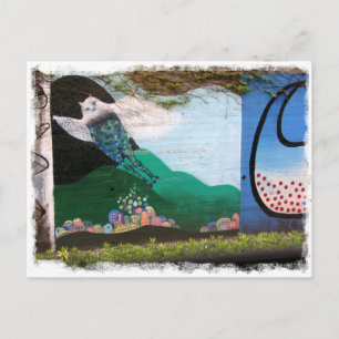 Helaines japanisches Graffiti 2 Postkarte