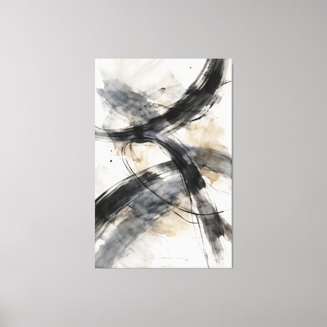 Held Between Currents Leinwanddruck (Vorderseite)