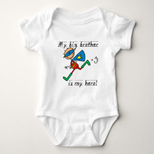 Held-Bruder-T-Shirts und Geschenke Baby Strampler