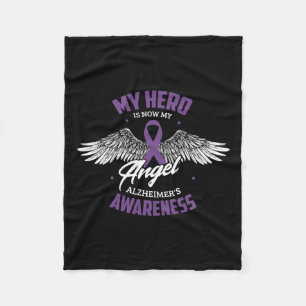Held ist jetzt mein Engel Alzheimerheimer's Bewuss Fleecedecke