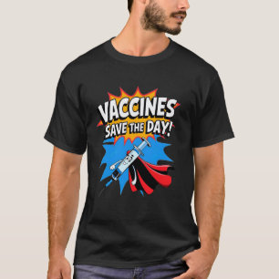 Held Jährliche Impfungen lustige Krankenschwester T-Shirt