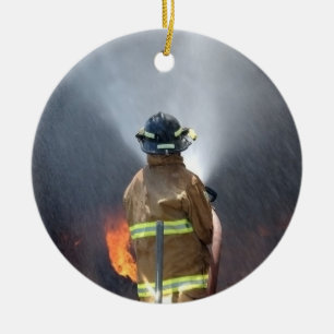 Held-Verzierung Keramikornament