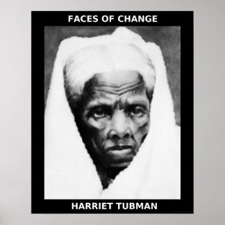 Helden der Black History Month - Harriet Tubman Poster