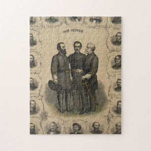 Helden des Bürgerkriegs Puzzle