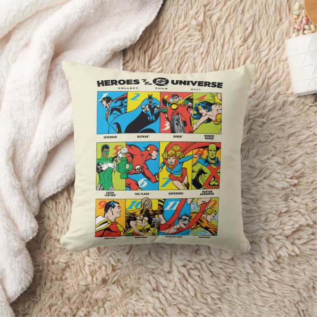 Helden des DC™ Universums Kissen (Decke)