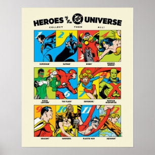 Helden des DC™ Universums Poster