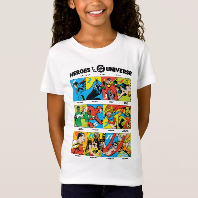 Helden des DC™ Universums T-Shirt (Vorderseite)