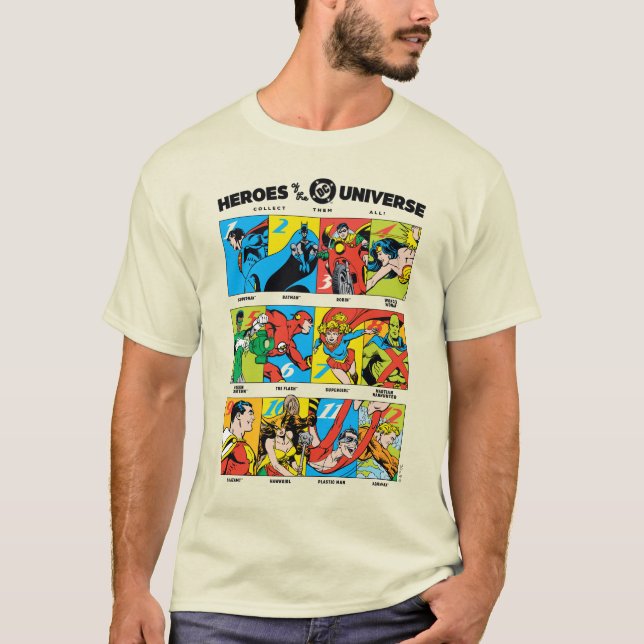 Helden des DC™ Universums T-Shirt (Vorderseite)