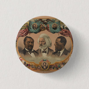 Helden des farbigen Rennens 1881 Frederick Douglas Button