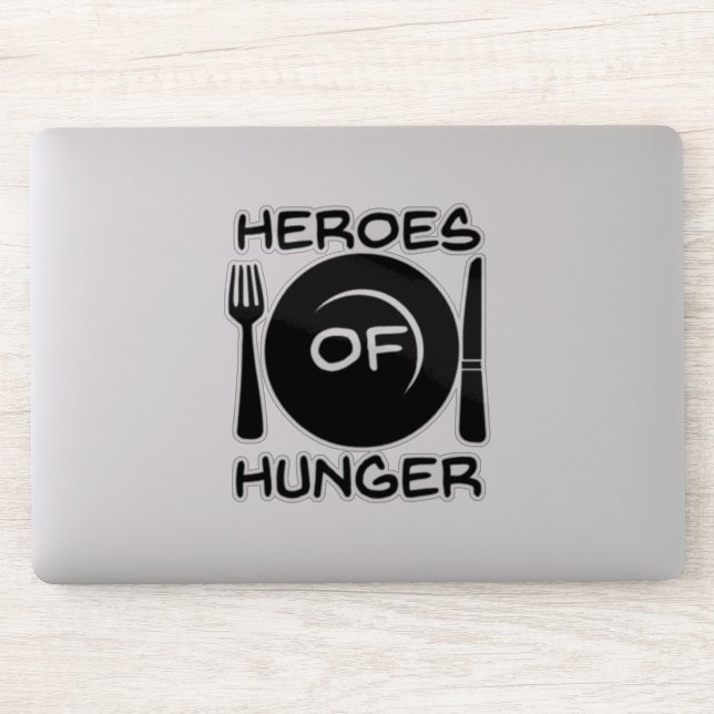 Helden des Hunger Decal Aufkleber (Computer)