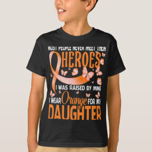 Helden, die ich für meine Tochter Orange trage T-Shirt