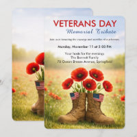 Helden ehren | Einladung zum Veterans Day Tribut