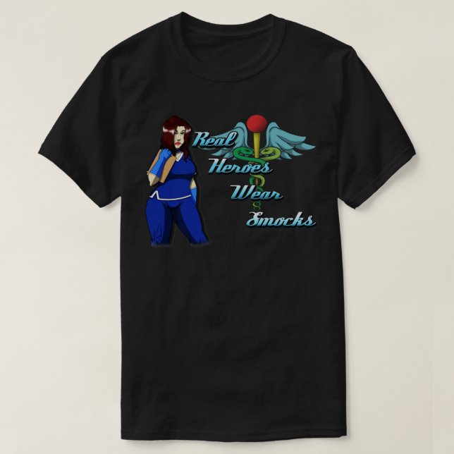 Helden in Smocks T-Shirt (Design vorne)
