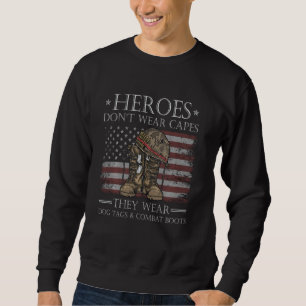 Helden tragen keine Kapen, sie tragen Hundesags & Sweatshirt