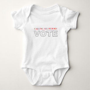 Heldenwähler Baby Strampler