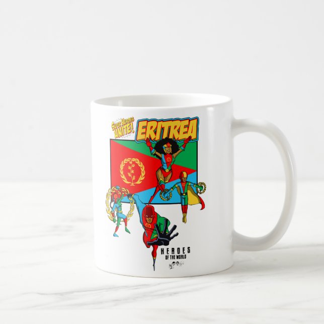 Helder der Weltkaffee-Tasse - Eritrea Tasse (Rechts)