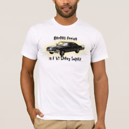 Helder kommen in einem '67 Chevy Impala an T-Shirt