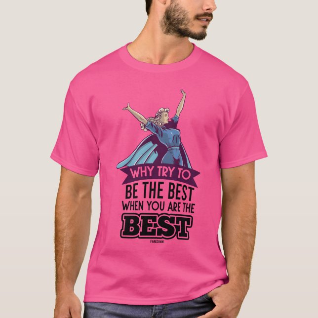 Heldin modellierte Mutter Mama Junge T-Shirt (Vorderseite)