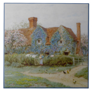 Helen Allingham Buckinghamshire House, Penn Str Fliese