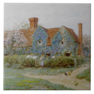 Helen Allingham Buckinghamshire House, Penn Stre Fliese